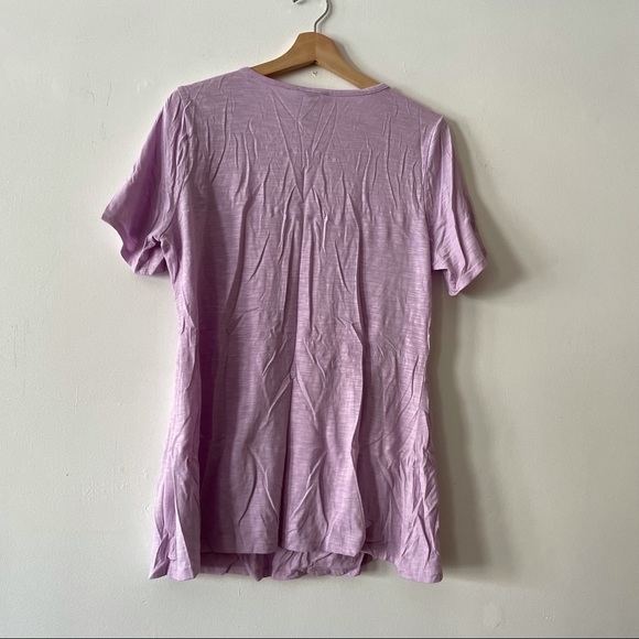 3/20$ DG2 purple short sleeve workout top - Picture 6 of 6